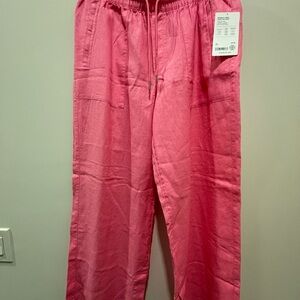 Athleta Retreat Linen Wide Leg Pant